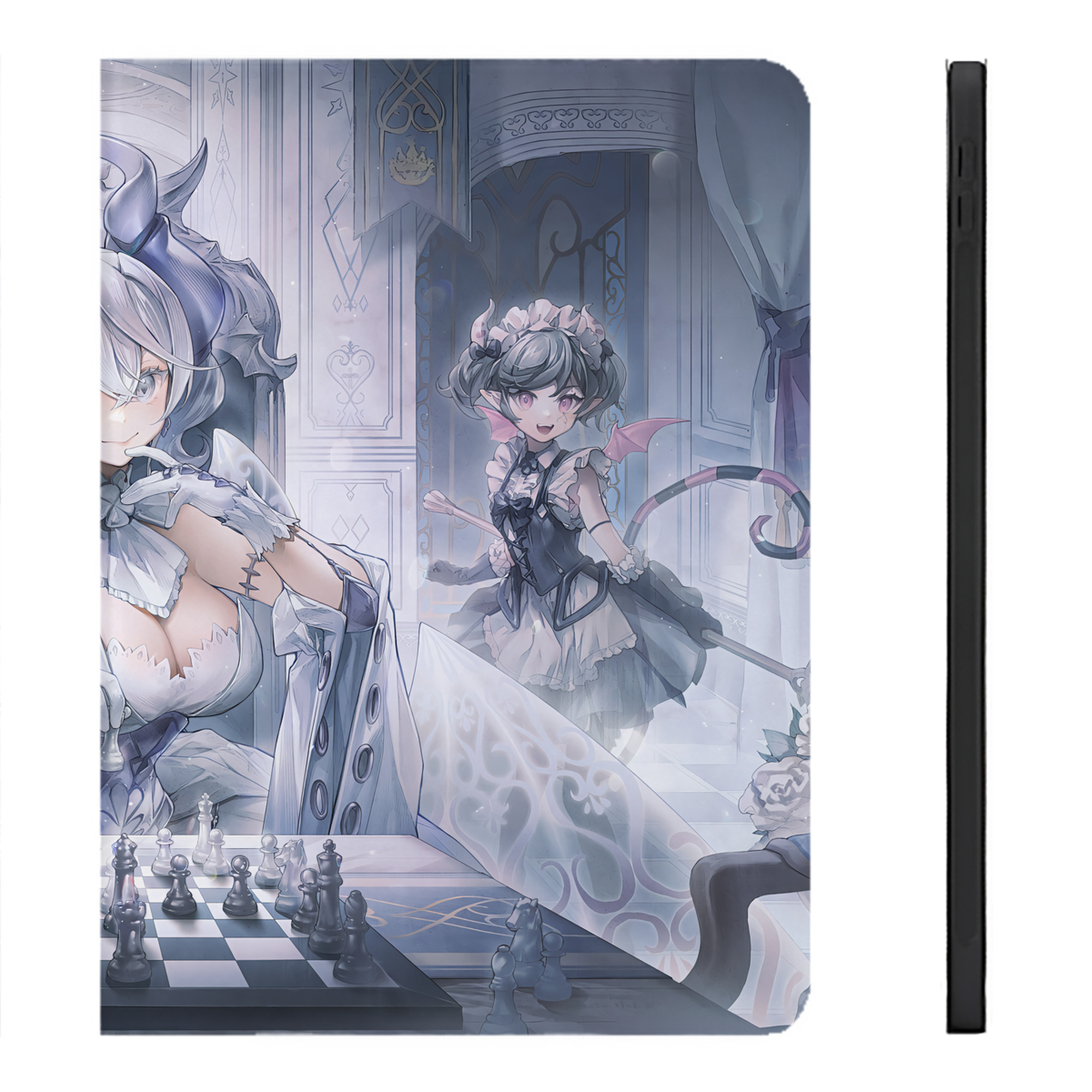 （画像用） 遊☆戯☆王 Yu-Gi-Oh! IPadケース ペンホルダー付き ブックスタイルデザイン